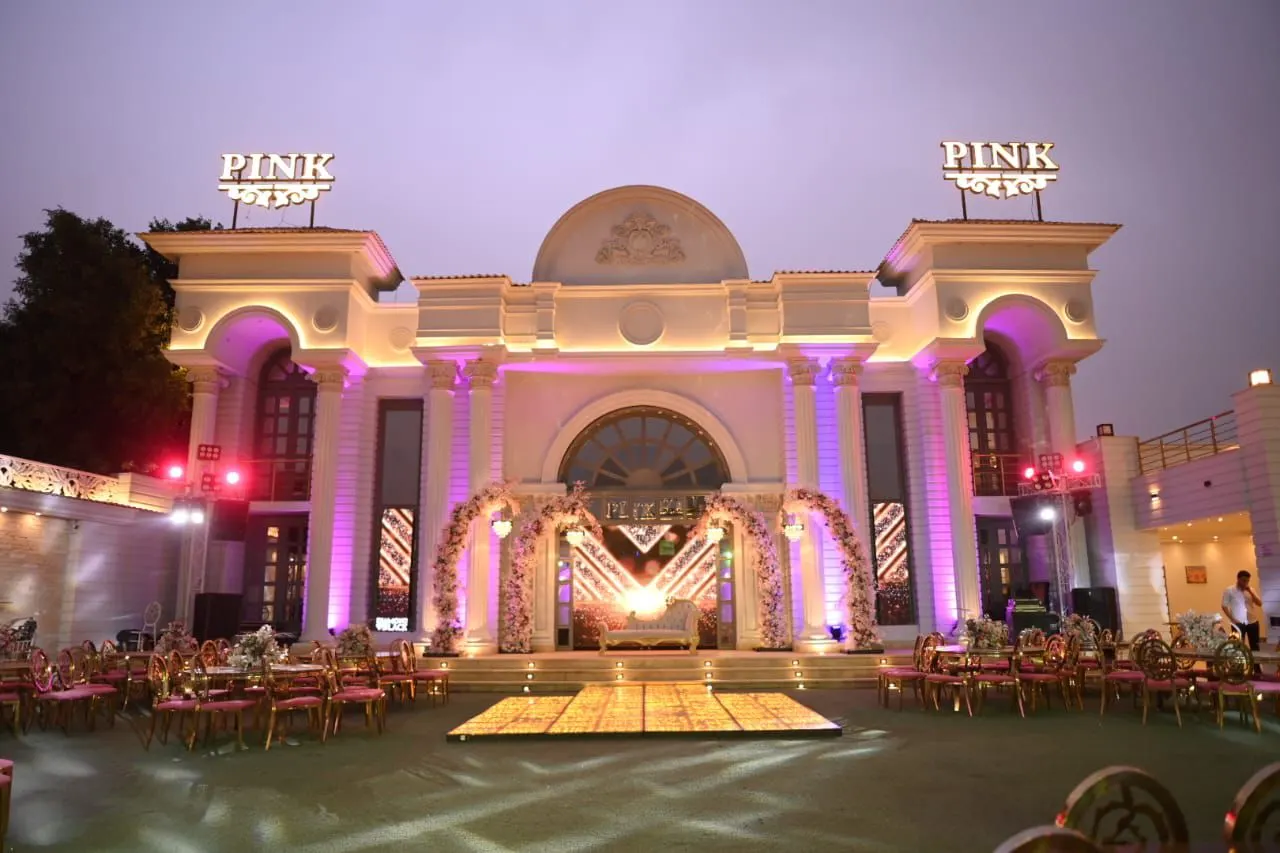Pink hall